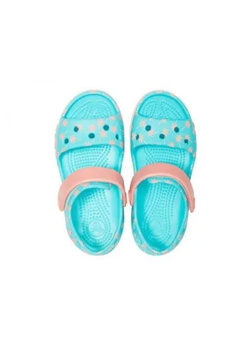 Голубые сандалии bayaband kids sandal candypink girls Crocs