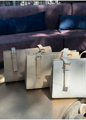 Сумка жіноча Крос боді бежева з екошкіри NIUNIU (361230286)