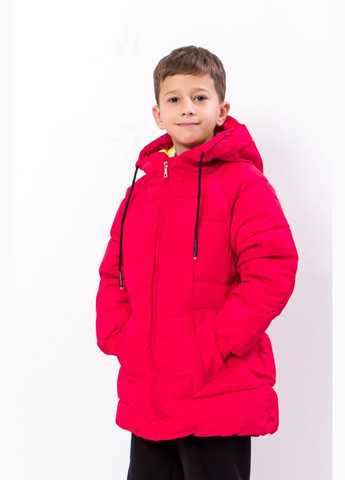 Красная зимняя куртка для мальчика (зима) No Brand