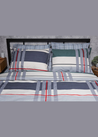 Комплект постільної білизни Бязь Gold Люкс «» Сімейні 160х220х2 наволочки 2х40х60 (MS-820004720) Moon&Star Cloudy (293148361)