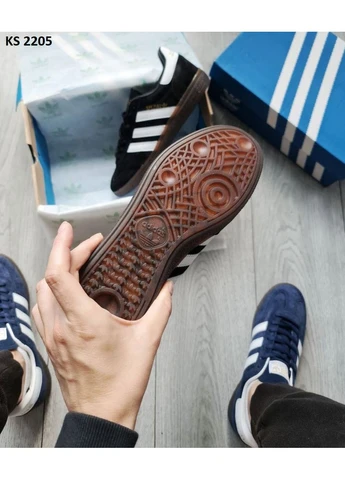 Білі літні кросівки adidas spezial handball black white адідас спеціал No Brand