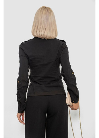 Черная рубашка Ager