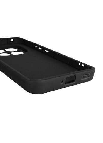 Чехол силиконовый Soft Touch с 3D принтом для Redmi Note 14 Pro Plus черный (Полная защита камеры) Xiaomi (370671482)