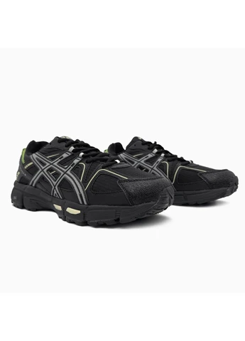 Чорні літні кросівки asics gel-kahana 8 black/green gore-tex асікс гель кахано 8 No Brand
