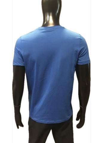 Синя футболка з коротким рукавом Karl Lagerfeld