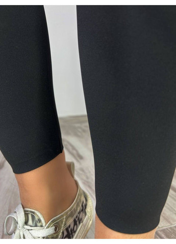 Черные демисезонные лосины женские you are peri 1929 широкий пояс утяжка пуш ап черные No Brand