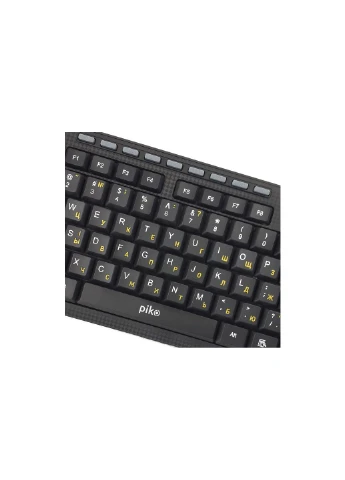 Клавіатура (1283126467103) Piko KB-108 USB Black (268140657)