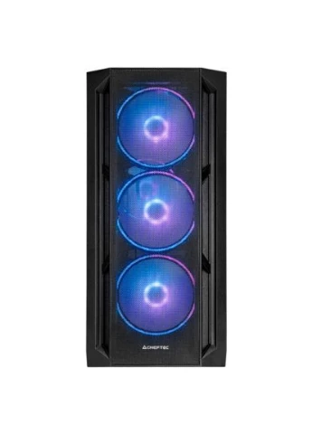 Корпус APEX LUMO GA-01B-L-OP 4x140mm A-RGB, USB-C, E-ATX, без БП, Black Chieftec (394057429)