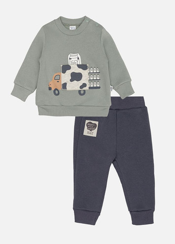 Оливковый зимний костюм с брюками для мальчика. цвет оливковый цб-00228169 Iggy