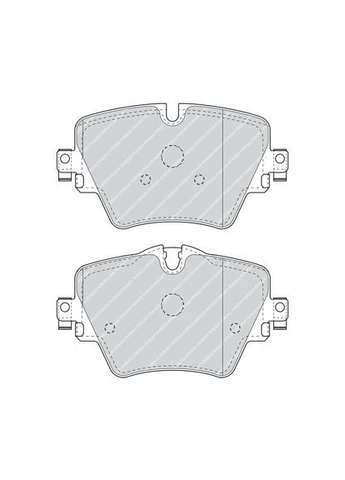 Колодки тормозные дисковые ПЕРЕДН BMW X1 (F48) XDRIVE 20 I 2015.07-2022.06 FE FDB4689 Ferodo (381927499)