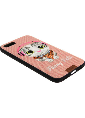 Чехолнакладка Funny Pets Series Apple iPhone 7 Pink Remax (301779813)