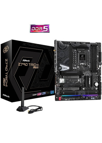 Z790 TAICHI LITE (1700/Z790, 4*DDR5, 3*PCIex16, HDMI/2TB4, 8xSATA, 5xM.2, 2.5+1Glan, ATX) ASRock (314749793)