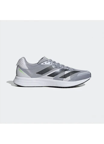 Серые демисезонные кроссовки adizero rc 4 running shoes grey gx6667 adidas