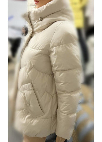 Оливковая (хаки) зимняя женская зимняя куртка 2433 темный. Meajiateer