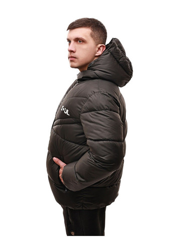 Черная зимняя куртка зимняя мужская FAVORITE STYLE