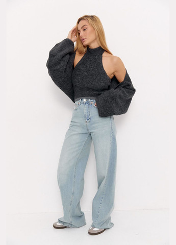 В'язаний комплект з балеро та топом під шию Lurex (315056588)