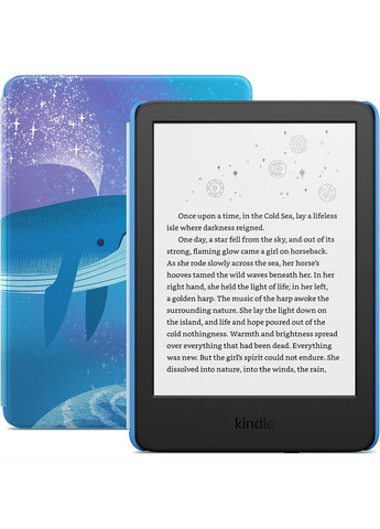 Електронна книга Kindle Kids 11th Gen. 2022 16Gb Space Whale Amazon (263683602)