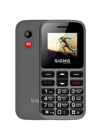 мобильный телефон comfort 50 hit 2020 dual sim grey (4827798120927) Sigma mobile (370615018)