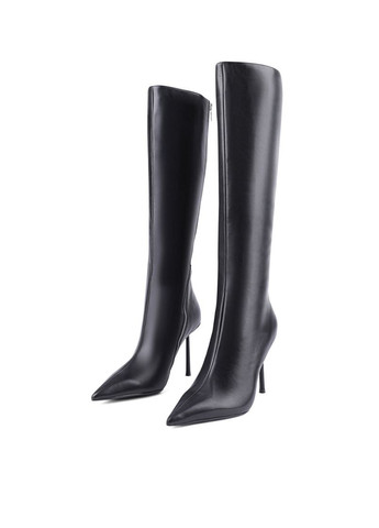 Жіночі Чоботи 6971-302-1 Чорний Шкіра MIRATON (304529483)