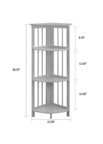 Стелаж кухонний з дерева Котонвуд латте (СТА-009016) No Brand (327868077)