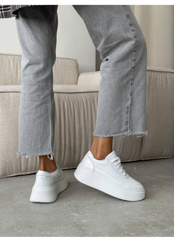 Класичні жіночі кросівки No Brand білі демісезони (351358498)