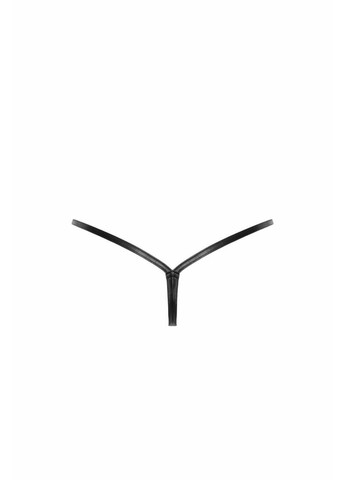 Трусики Noir Handmade P012 Wild crocodile wetlook thong with double opening - L No Brand (303878268)