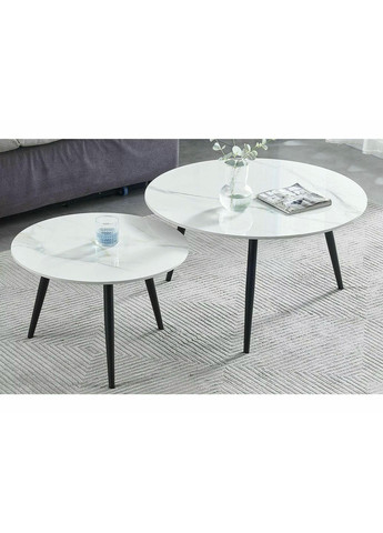 Журнальный столик KORA D D.80 D.60/ черный мат (комплект) KORADBC Signal (372178048)