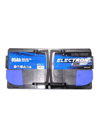 Акумулятор автомобільний AGM AGM 95Ah Ев (-/+) (860EN) (595901086) Electron AGM AGM 95Ah Ев (-/+) (860EN) (369880359)