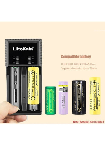 Зарядное устройство Lii-PL2 для АКБ (Li-ion LiFe+NiMH) 220В/12В (на 2 слота) LiitoKala (331639204)