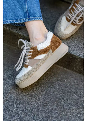 Жіночі кросівки з вовняного хутра SLAY MKED-SLY 13 Emmelie Delage комбіновані всесезони (363264120)