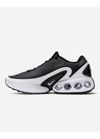 КРОССОВКИ ЖЕНСКИЕ NIKE AIR MAX DN BLACK WHITE V2 НАЙК АИР МАКС ДН No Brand чёрные демисезоны (367171324)