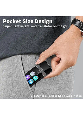 Голосовой переводчик AI Translator F6 Wi-Fi (139 языков) No Brand (332636610)