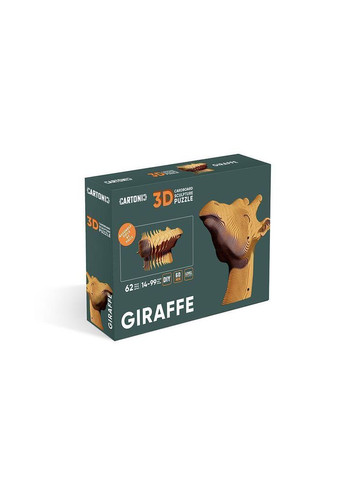 Картонний конструктор " 3D Puzzle GIRAFFE" Cartonic (313103116)