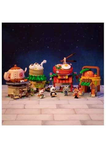 Конструктор Kung Fu Panda Кунгфу Панда Міні Вид на вулицю - Чайна лавка Шифу (86507) Pantasy Kung Fu Panda Кунгфу Панда Міні Вид на вулицю - Ча (366699839)