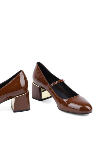 Attizzare Женские Туфли JR1003A-1 Коричневый Лак коричневый з, — демисезон (322181710)