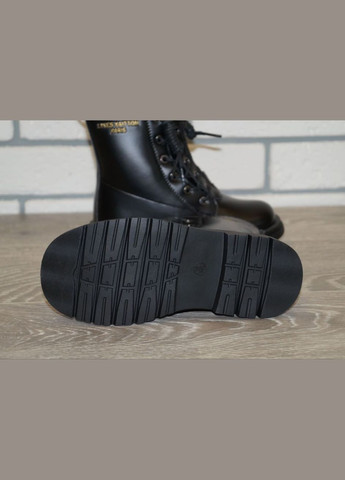 Черные повседневные, кэжуал осенние ботинки демисезонные для девочек черные Канарейка