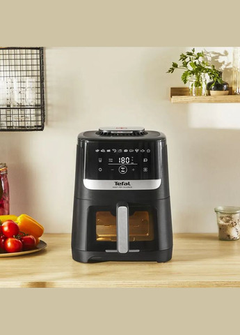 Мультипечь Easy Fry Silence Vision, 1670Вт, чаша-5л, сенсорное управл., 10 программ, с окошком, пластик, Tefal (344558126)
