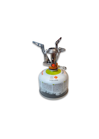 Горелка туристическая газовая MINI+ №2 из нержавеющей стали с пьезоподжигом под резьбовой баллон No Brand (340689044)