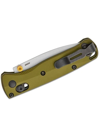 Ніж "Mini Bugout" з лезом 2,82 дюйма, вагою 57 г та замком AXIS для надійного використання Benchmade (395603276)