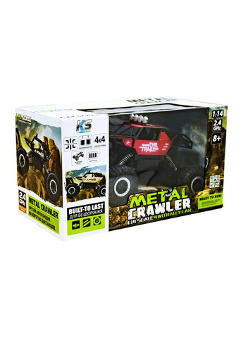 Машинка на радиоуправлении Off-Road Crawler Where the trail ends, красный () Sulong Toys SL-121RHMR (328399428)