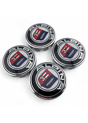 Колпачки в диски БМВ заглушки для дисков 68/65 мм. Альпина (4 шт.) BMW (354698439)