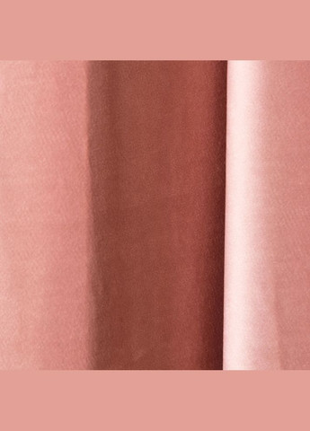 Ткань портьерная однотонная Бархат V-74 пудра IDEIA (289552643)