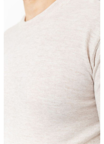 Світло-бежевий демісезонний светр чоловічий однотонний Sport Line