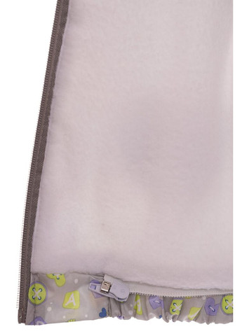 Комбинезон Конверт на флисе с пуговкой Тройка серый 86 см (28044) BABYKROHA (315423593)