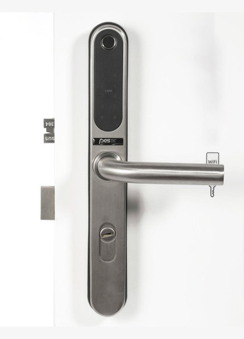 Умный дверной биометрический замок Axor Inox PES (347324814)