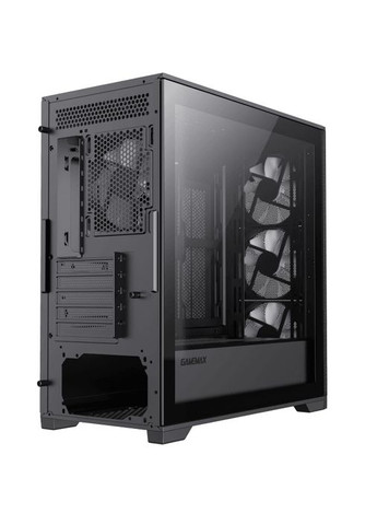 Корпус Destroyer TGB Black, без БП, Mini Tower, Micro ATX/Mini ITX, 1xUSB 3.1, 2xUSB 2.0, 4x120 мм LED ARGB, 461x210х450 мм GameMax (323120468)