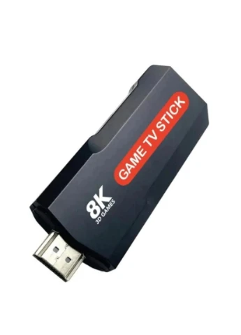 Портативна ігрова консоль TV Stick 5G + 2 безпровідні джойстики та пульт |8K, HDMI| Чорний No Brand (380989330)