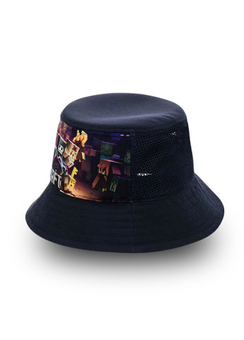 Детская панама с сеткой Майнкрафт (Minecraft) No Brand Дитяча панама із принтом (334256333)