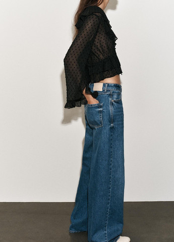 Чёрная блуза Zara