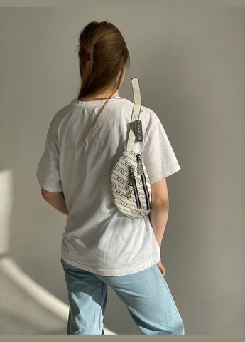 Женская бананка GUESS SCARLETT GYM FANNY GS20926 поясная сумка белая No Brand (292582252)